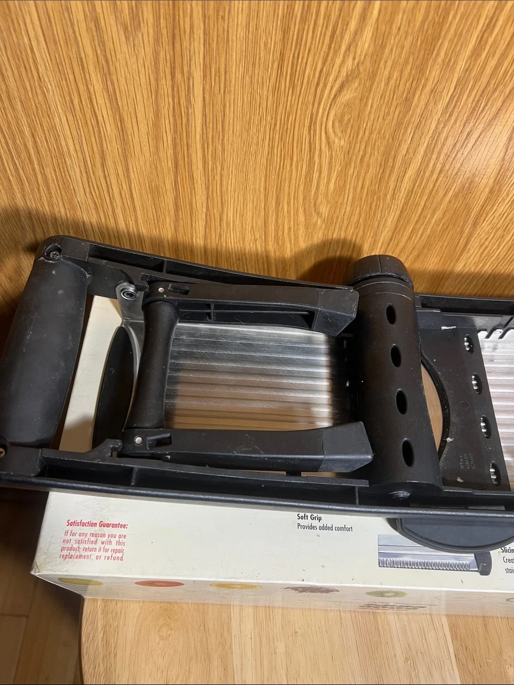 Oxo Black and Silver Mandoline Slicer